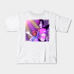 Undertale Frisk and Mettaton Kids T-Shirt